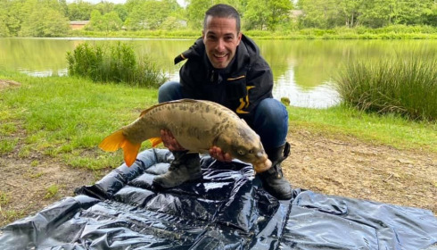 A carp from Cailleaux, May 2021
