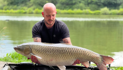 A grass carp from Cailleaux, Jun 2022