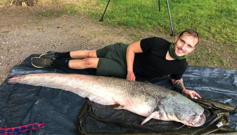 A 86 lb carp from Cailleaux, adam, Aug 2021