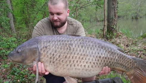 A 41 lb fish from Cailleaux, Carp, Apr 2023