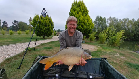 A carp from Deux Iles, Richard Cumber, Aug 2018