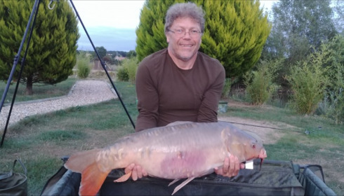 A carp from Deux Iles, Richard Cumber, Aug 2018