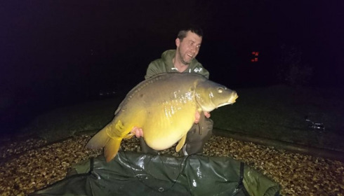 A 40 lb carp from Deux Iles, Mark Wratten, Mar 2018