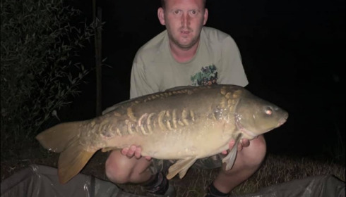 A 24 lb carp from Deux Iles, David Donaghue, Jul 2019