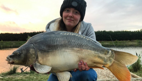 A carp from Deux Iles, Rebecca Long, Jul 2017