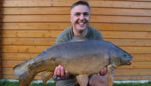 A 22 lb carp from Deux Iles, Lee Millman, Apr 2018