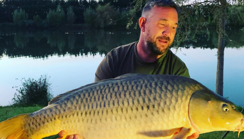 A 27 lb 4 oz fish from Deux Iles, Hard fighting common, Sep 2021