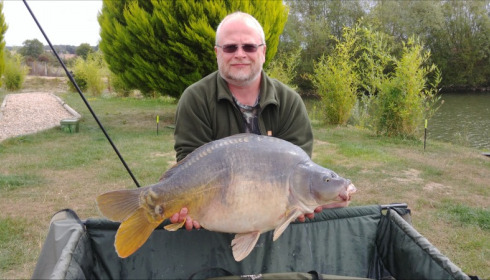 A carp from Deux Iles, Ian Cumber, Aug 2018