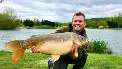 A carp from Deux Iles, Andrew Murchison, Apr 2018