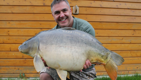 A 28 lb carp from Deux Iles, Lee Millman, Apr 2018