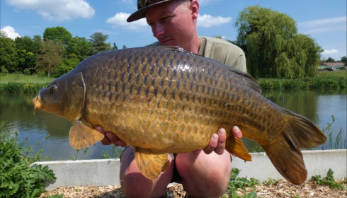 A 24 lb carp from Deux Iles, Ian Davenport, May 2019
