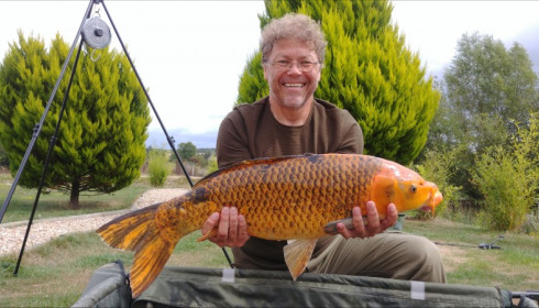 A carp from Deux Iles, Richard Cumber, Aug 2018