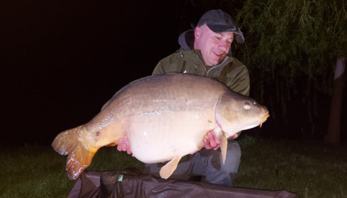 A 40 lb 4 oz fish from Deux Iles, First fish, Apr 2023