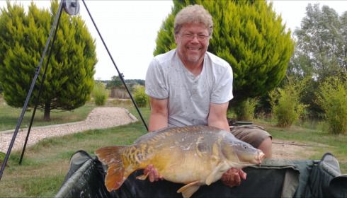 A carp from Deux Iles, Richard Cumber, Aug 2018