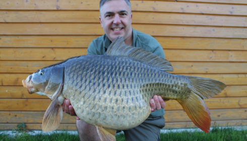 A 26 lb carp from Deux Iles, Lee Millman, Apr 2018
