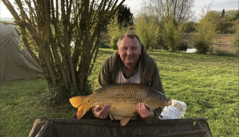 A carp from Deux Iles, Hicks Party, Apr 2019