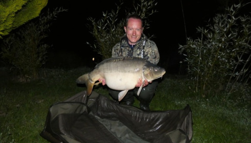 A 31 lb 8 oz carp from Deux Iles, Ian Davenport, May 2019