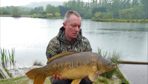 A 24 lb carp from Deux Iles, Ian Davenport, May 2019
