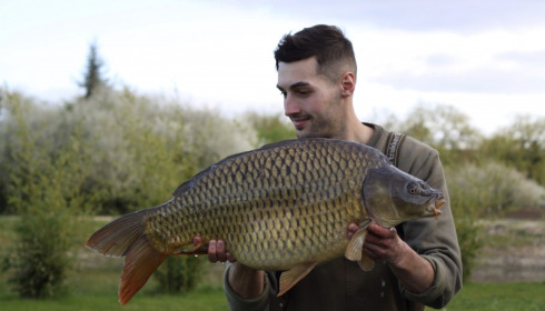 A 23 lb 12 oz carp from Deux Iles, Jay Bowers, Apr 2018