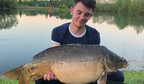 A carp from Deux Iles, Bradley Coombes, May 2018