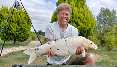 A carp from Deux Iles, Richard Cumber, Aug 2018
