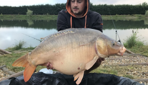 A 30 lb carp from Deux Iles, Tim Hicks, Jul 2017