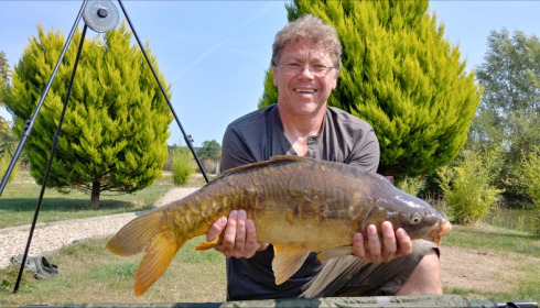 A carp from Deux Iles, Richard Cumber, Aug 2018