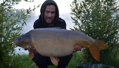 A 24 lb carp from Deux Iles, Adam Cordingley, Apr 2018