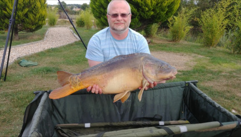 A carp from Deux Iles, Ian Cumber, Aug 2018