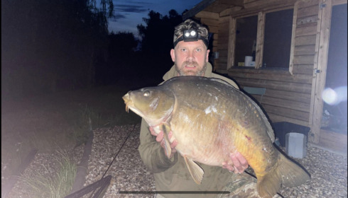 A 40 lb 8 oz fish from Deux Iles, Mirror catp, Jun 2023