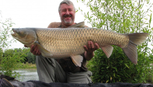 A 45 lb 9 oz carp from Deux Iles, Gary Wright, Jul 2017