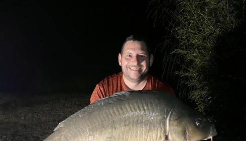 A 38 lb 10 oz carp from Deux Iles, James Bray, Aug 2022