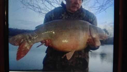A 39 lb 3 oz carp from Deux Iles, Michael Forde, Mar 2019