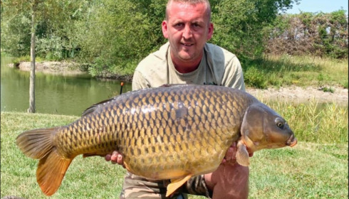 A 40 lb carp from Deux Iles, David Donaghue, Jul 2019
