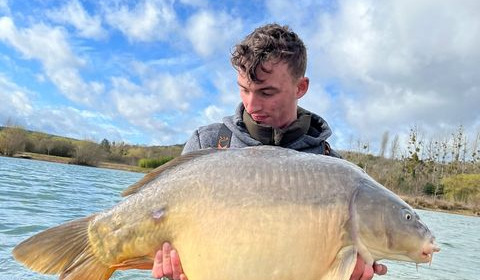 A carp from Deux Iles, Ben Pearman, Mar 2023