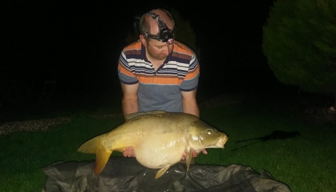 A 31 lb 1 oz carp from Deux Iles, paul kendlall, May 2017