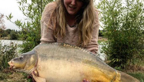 A carp from Deux Iles, Rebecca Long, Jul 2017