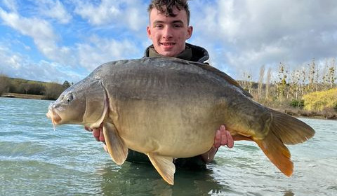 A carp from Deux Iles, Ben Pearman, Mar 2023