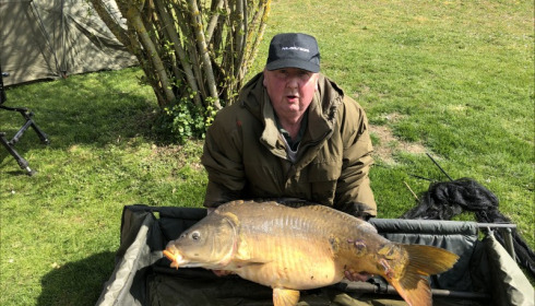 A carp from Deux Iles, Hicks Party, Apr 2019