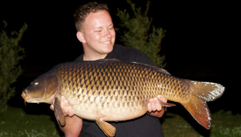 A 36 lb 10 oz carp from Deux Iles, David Siswick, Apr 2018