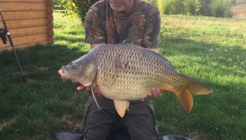 A carp from Deux Iles, Michael OHara, Aug 2017