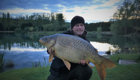 A carp from Deux Iles, Andrew Murchison, Apr 2018