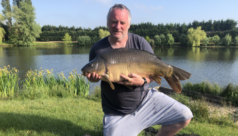 A 32 lb fish from Deux Iles, May 2023