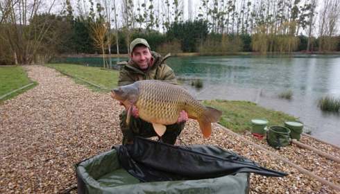 A 30 lb 8 oz carp from Deux Iles, Mark Wratten, Mar 2018