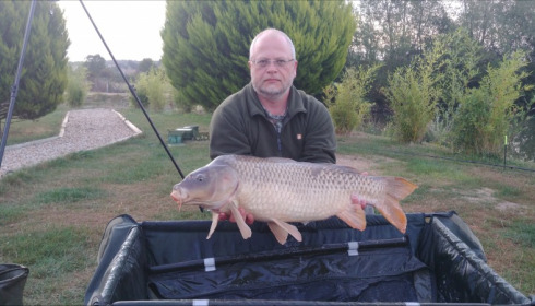 A carp from Deux Iles, Ian Cumber, Aug 2018