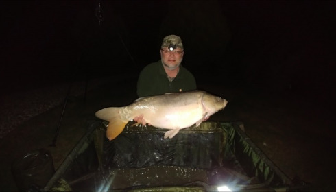 A carp from Deux Iles, Ian Cumber, Aug 2018