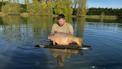 A 43 lb 10 oz fish from Deux Iles, New PB for myself, Apr 2022