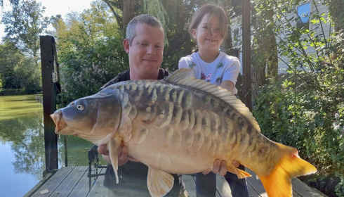 A 37 lb 11 oz fish from Eau De Vie North, Aug 2023