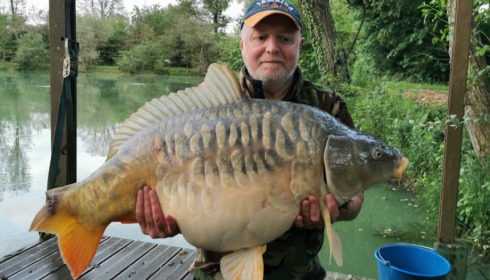 A 45 lb 7 oz fish from Eau De Vie North, May 2023