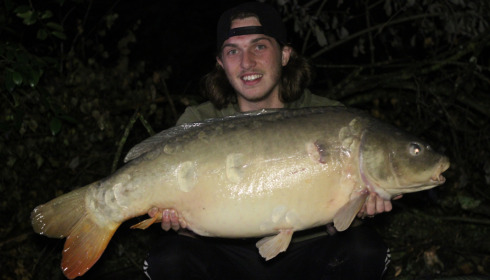 A 38 lb 4 oz fish from Eau De Vie North, 3 Scale, Oct 2022
